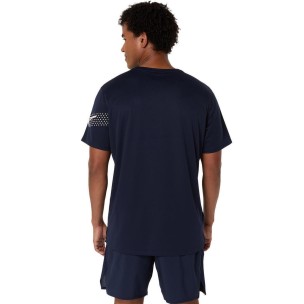 Ανδρική Μπλούζα -T-shirt Asics Icon SS Top 2011D239-400