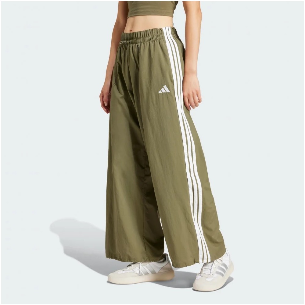 Γυναικείο Παντελόνι Adidas sportswear Essentials 3-Stripes Lifestyle Woven Parachute Pan JE1308
