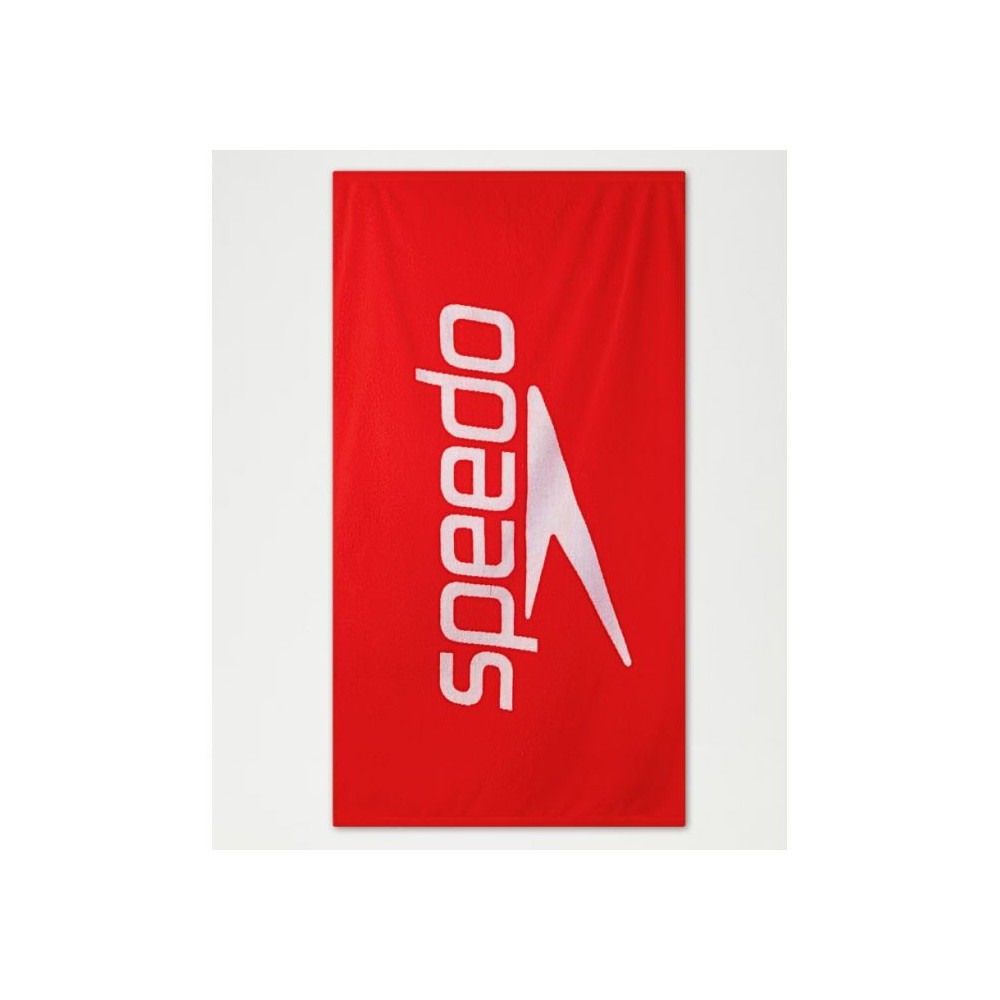 Πετσέτα Θαλάσσης Logo Towel Fed 0041351-7017U Red / White