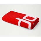 Πετσέτα Θαλάσσης  Logo Towel Fed 0041351-7017U Red / White