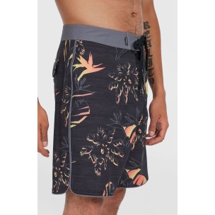 Ανδρικό Μαγιό Men Hyperfreak Mysto Scallop 19'' Boardshorts 2800184-39105 Black
