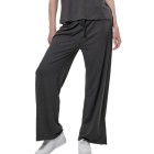 Γυναικείο Φαρδύ Παντελόνι Body Action Women's Wide Leg Pants 021527-01 (Graphite Grey)