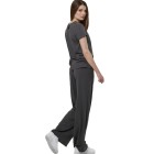 Γυναικείο Φαρδύ Παντελόνι Body Action Women's Wide Leg Pants 021527-01 (Black)