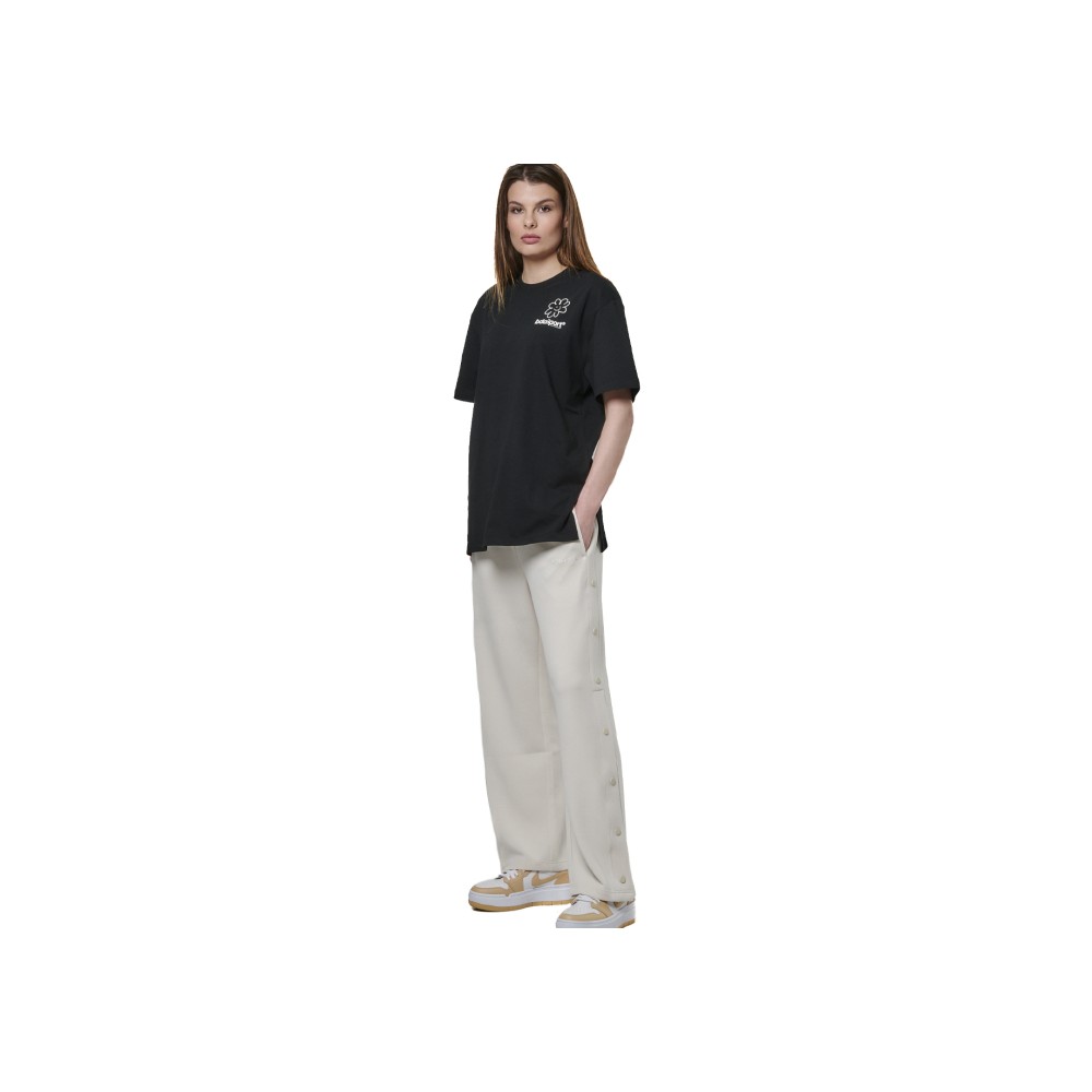 Γυναικείο Φαρδύ Παντελόνι Body Action Women's Modal Cargo Trousers 021529-01 (Salt Ecru)