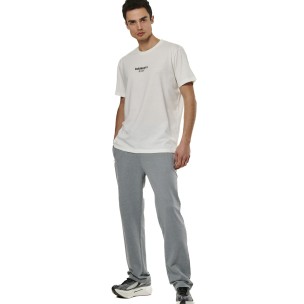 Ανδρικό Παντελόνι Φόρμας Body Action Μen's Essentials French Terry Pants 023527-01 (Silver Grey)