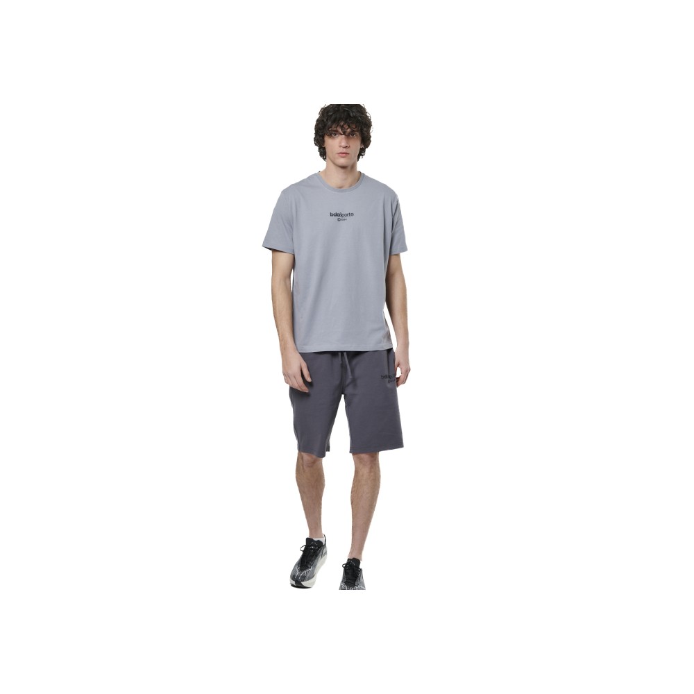 Ανδρικό Κλασική Βερμούδα Body Action Μen's Essentials Jersey Shorts 033517-01 (Pearl Grey)