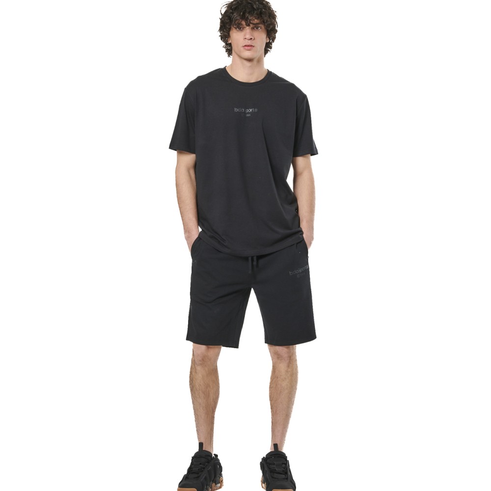 Ανδρικό Κλασική Βερμούδα Body Action Μen's Essentials Jersey Shorts 033517-01 (Black)