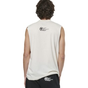 Ανδρικό Αμάνικο Body Action Men's Classic Tank Tee 043509-01 (White Allysum)