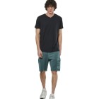 Ανδρικό V-Neck T-Shirt Body Action Men's V-Neck T-Shirt 053521-01 (Black)