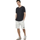 Ανδρικό Modal T-Shirt Body Action Men's Modal Blend Raw Cut T-Shirt 053527-01 (Black)