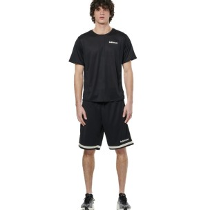 Ανδρικό Αθλητικό T-Shirt Body Action Men's Training T-Shirt 053531-01 (Black)
