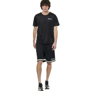 Ανδρικό Αθλητικό T-Shirt Body Action Men's Training T-Shirt 053531-01 (Black)