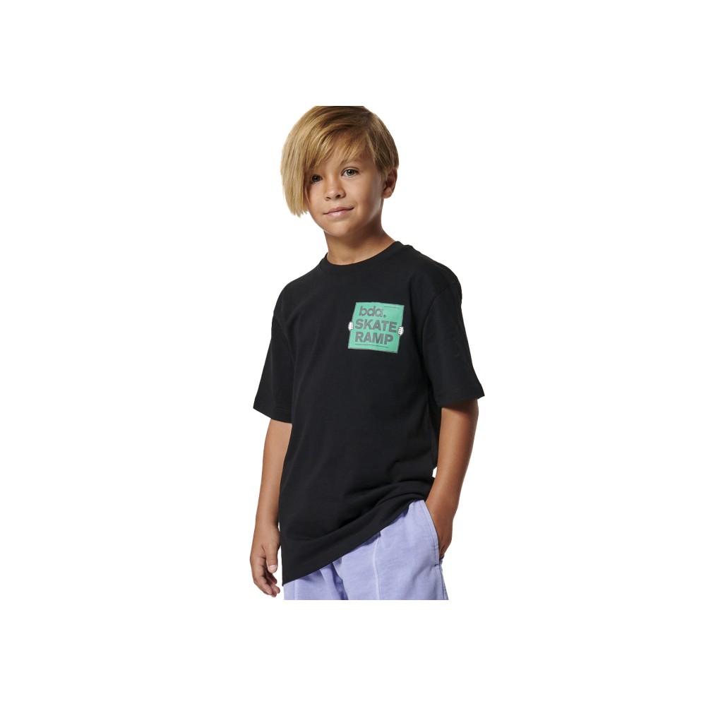 Παιδικό T-Shirt Body Action Boy's Short Sleeves Graphic T-Shirts 054505-01 (Black)