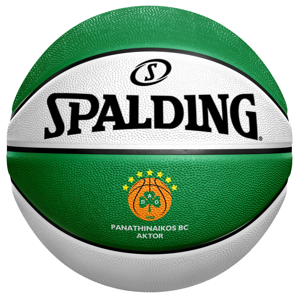 Μπάλα Μπάσκετ Spalding Panathinaikos Aktor BC Euroleague 85-303Z (Size 7/Outdoor)