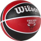 Μπάλα Μπάσκετ Wilson Nba Team Tribute Bskt Chicago Bulls WTB1300XBCHI (Size 7)
