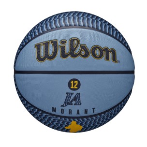 Μπάλα Μπάσκετ Wilson Nba Player Icon Outdoor JA Morant WZ4016901XB7 (Size 7)
