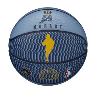 Μπάλα Μπάσκετ Wilson Nba Player Icon Outdoor Ja Morant WZ4016901XB7 (Size 7)