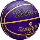 Μπάλα Μπάσκετ Wilson Nba Player Icon Outdoor Lebron James WZ4027601XB7 (Size 7)