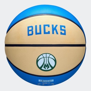 Μπάλα Μπάσκετ Wilson 2024 Nba Team City Edition Milwaukee Bucks WZ4033917XB7 (Size 7)
