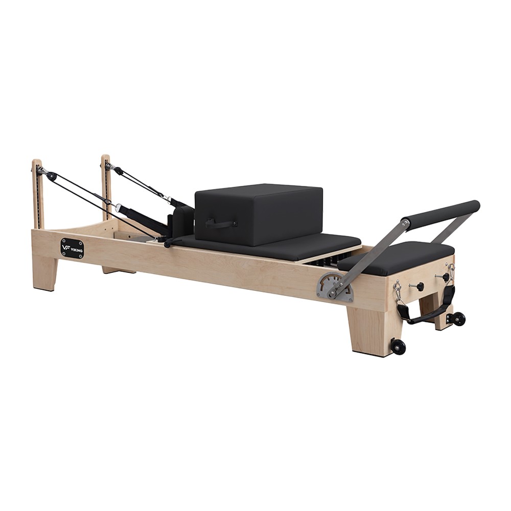 Eπαγγελματικό Kρεβάτι Pilates Viking Maple Pilates Reformer