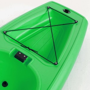 Παιδικό Καγιάκ με κουπί και ενσωματωμένη πλάτη Sck Hoppy (Πράσινο)