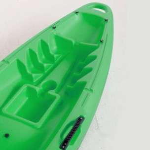 Παιδικό Καγιάκ με κουπί και ενσωματωμένη πλάτη Sck Hoppy (Πράσινο)
