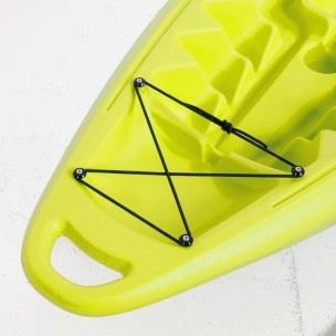 Παιδικό Καγιάκ με κουπί και ενσωματωμένη πλάτη Sck Hoppy (Κίτρινο)