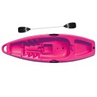 Παιδικό Καγιάκ με κουπί και ενσωματωμένη πλάτη Sck Hoppy (Φούξια)