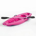Παιδικό Καγιάκ με κουπί και ενσωματωμένη πλάτη Sck Hoppy (Φούξια)