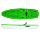 Μονοθέσιο Καγιάκ με Λευκή Γάστρα Sck Tipsy 254 (Πράσινο-Άσπρο)