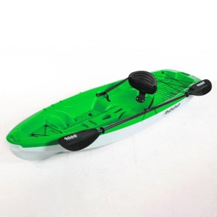Μονοθέσιο Καγιάκ με Λευκή Γάστρα Sck Tipsy 254 (Πράσινο-Άσπρο)