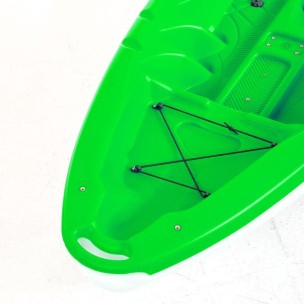 Μονοθέσιο Καγιάκ με Λευκή Γάστρα Sck Tipsy 254 (Πράσινο-Άσπρο)