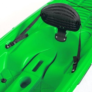 Μονοθέσιο Καγιάκ με Λευκή Γάστρα Sck Tipsy 254 (Πράσινο-Άσπρο)