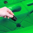 Μονοθέσιο Καγιάκ με Λευκή Γάστρα Sck Tipsy 254 (Πράσινο-Άσπρο)