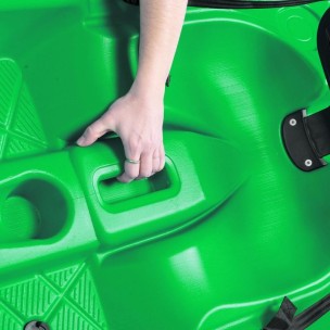 Μονοθέσιο Καγιάκ με Λευκή Γάστρα Sck Tipsy 254 (Πράσινο-Άσπρο)