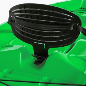 Μονοθέσιο Καγιάκ με Λευκή Γάστρα Sck Tipsy 254 (Πράσινο-Άσπρο)