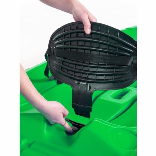 Μονοθέσιο Καγιάκ με Λευκή Γάστρα Sck Tipsy 254 (Πράσινο-Άσπρο)