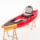 Μονοθέσιο Pedal Kayak Ready με Αλουμινίου Κάθισμα και Box Sck Largo 300 (Κόκκινο-Κίτρινο)