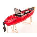 Μονοθέσιο Pedal Kayak Ready με Αλουμινίου Κάθισμα και Box Sck Largo 300 (Κόκκινο-Κίτρινο)