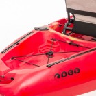 Μονοθέσιο Pedal Kayak Ready με Αλουμινίου Κάθισμα και Box Sck Largo 300 (Κόκκινο-Κίτρινο)