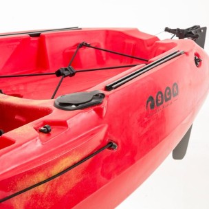 Μονοθέσιο Pedal Kayak Ready με Αλουμινίου Κάθισμα και Box Sck Largo 300 (Κόκκινο-Κίτρινο)