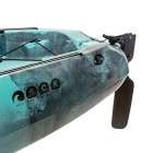 Μονοθέσιο Pedal Kayak Ready με Αλουμινίου Κάθισμα και Box Sck Largo 300 (Μαύρο-Τυρκουάζ)