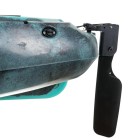 Μονοθέσιο Pedal Kayak Ready με Αλουμινίου Κάθισμα και Box Sck Largo 300 (Μαύρο-Τυρκουάζ)