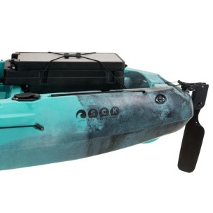 Μονοθέσιο Pedal Kayak Ready με Αλουμινίου Κάθισμα και Box Sck Largo 300 (Μαύρο-Τυρκουάζ)