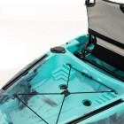 Μονοθέσιο Pedal Kayak Ready με Αλουμινίου Κάθισμα και Box Sck Largo 300 (Μαύρο-Τυρκουάζ)