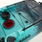 Μονοθέσιο Pedal Kayak Ready με Αλουμινίου Κάθισμα και Box Sck Cargo 320 Μαύρο-Τυρκουάζ