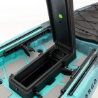 Μονοθέσιο Pedal Kayak Ready με Αλουμινίου Κάθισμα και Box Sck Cargo 320 Μαύρο-Τυρκουάζ