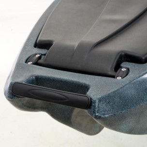 Μονοθέσιο Pedal Kayak Ready με Αλουμινίου Κάθισμα και Box Sck Cargo 320 Μαύρο-Τυρκουάζ