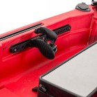 Μονοθέσιο Pedal Kayak Ready με Αλουμινίου Κάθισμα και Box Cargo 320 Μαύρο-Κόκκινο