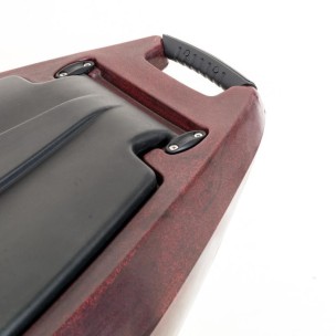 Μονοθέσιο Pedal Kayak Ready με Αλουμινίου Κάθισμα και Box Sck Cargo 320 (Μαύρο-Κόκκινο)